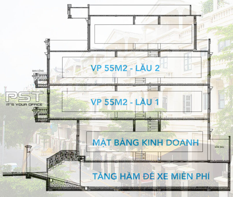 PSiT Office for lease - 0932676766